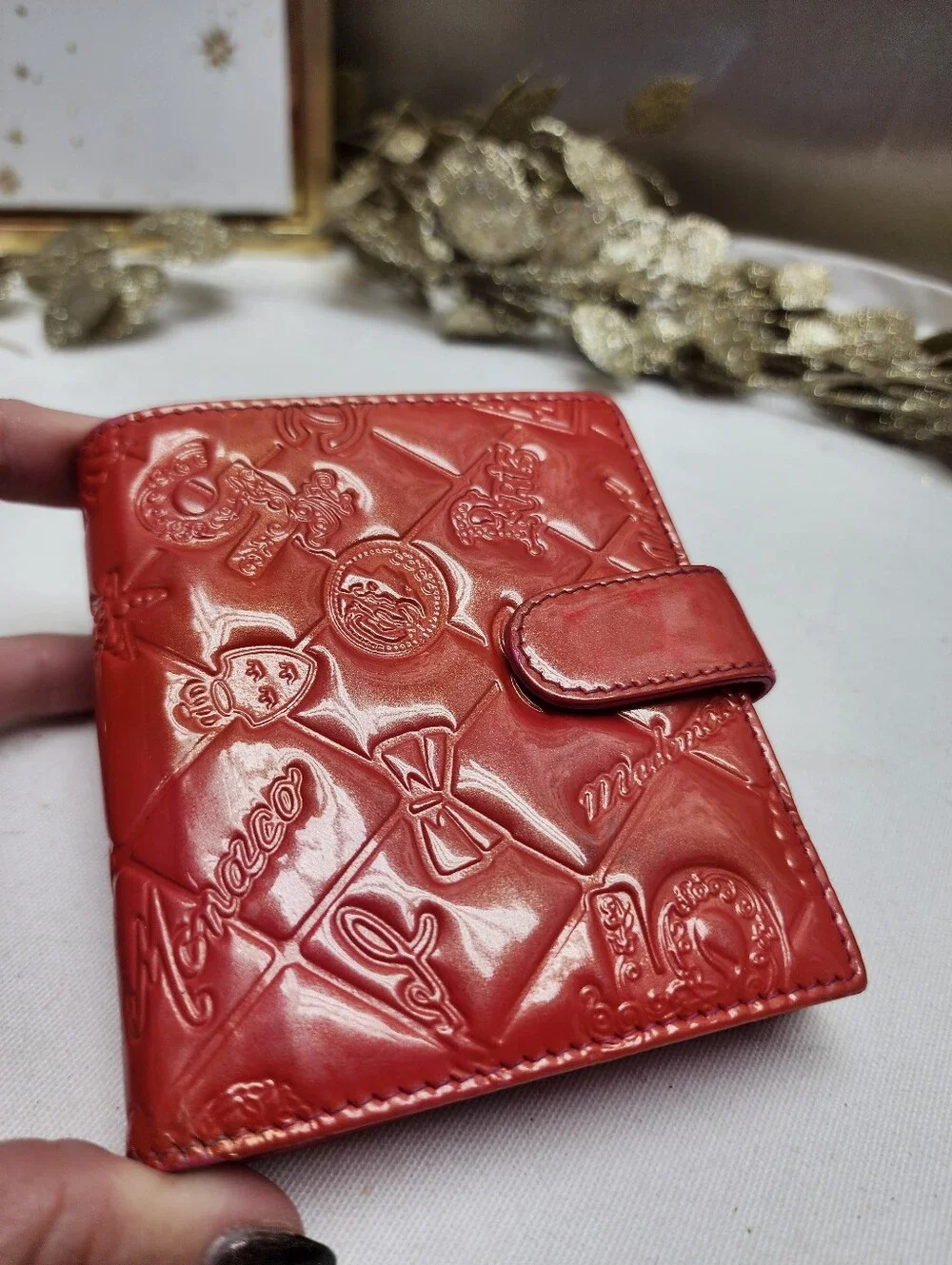 CHANEL authentic embossed